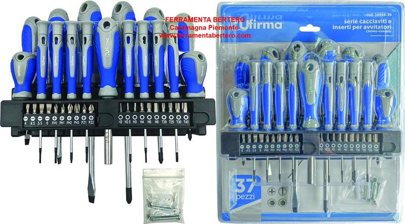 serie CACCIAVITI HU-FIRMA 37 PEZZI